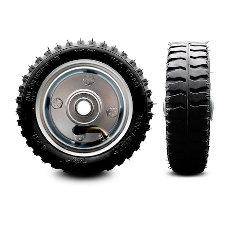 Service Caster SCC - 6" x 2" Pneumatic Wheel Only with 2.25" Centered Hub and Ball Bearings SCC-FPB620-4C-BRGKIT